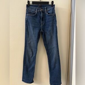 Mother Mid Rise Rider Ankle Jeans, Size 25